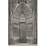 Carte postale - strasbourg - portail cath�drale 1930
