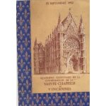 Carte postale theme religion esoterisme 21 septembre 1952 - 4 eme centenaire de la consecration de la ...