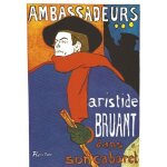 Carte postale toulouse lautrec au salon de la rue des moulins / le jeune routy / lautrec dans son atelier ...