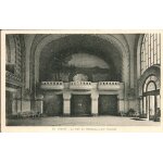 Carte postale de vichy (allier) le hall de l'etablissement thermal