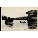 Carte postale de villers de lac (doubs) lac de chaillexon : entre des bassins du doubs, rocher de la ...