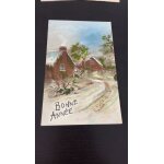 Carte postale voeux bonne annee en l'tat sur les photos