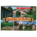 Carte postale - différentes vues de chablis - yonne - 89 Carte postale - différentes vues de chablis - yonne - 89