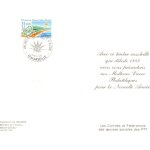 Carte premier jour et voeux 8 janvier 1983 region paca