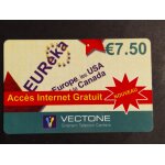 Carte pr�pay�e internationale vectone - 7, 50  + acc�s internet gratuit - appelez l' europe, les u ...