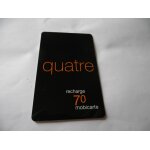 Carte prpaye - mobicarte - recharge 70 - collector * quatre *