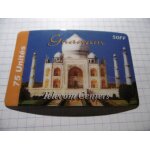 Carte prpaye - telecom centers - gnanam - 75 u - 50 fr - expiration 25 / 12 / 2001