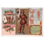 Carte publicitaire -  au petit saint thomas  - 1881
