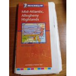 Carte routière michelin - mid - atlantic allegheny highlands 582 régional Carte routière michelin - mid - atlantic allegheny highlands 582 régional