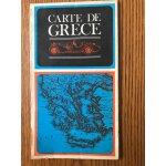 Carte routi�re touristique de grece . echelle 1 / 1. 230. 000