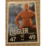 Carte slam attax evolution 2009 wwe topps, dolph ziggler.