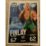 Carte slam attax evolution 2009 wwe topps, finlay.