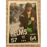 Carte slam attax evolution 2009 wwe topps, hurricane helms.