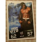 Carte slam attax evolution 2009 wwe topps, jtg.