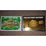 Carte slam attax mayhem rares pay per view night of champions et ceinture world heavyweight championship ...