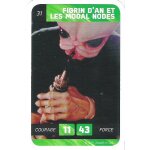 Carte star wars - leclerc 2018 - 31 figrin d'an et les modal nodes
