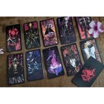 Carte de tarot / oracle cyberpunk 2077 - papier textur�