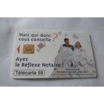 Carte t�l�phone - chambre des notaires de versailles - 50 u - 100 000ex - 10 / 96