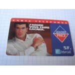 Carte t�l�phone intercall - leader price - j adore vous faire gagner - 5f