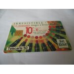 Carte t�l�phone - yves rocher - irresistible - 09 / 95 - 50