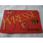 Carte tlphone - yves saint laurent - parfum yvresse - 50 u - 09 / 96