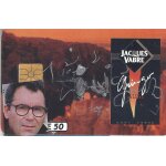 Carte telephonique dedicacee claude nougarro