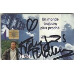 Carte telephonique dedicacee frederic feldman