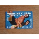 Carte t�l�phonique t�l�carte 50 unit�s vitamine c upsa