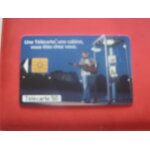 Carte t�l�phonique une t�l�carte , une cabine , vous etes chez vous