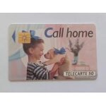 Carte t�l�phonique t�l�carte call home puce 50 unit�s so3 07 / 92