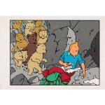 Carte tintin n 44 : le temple du soleil Carte tintin n 44 : le temple du soleil