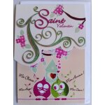 Carte de voeux - saint valentin ma ch�rie ! mon ange ! mon amour ! mon coeur ! - 17 x 11, 5 cm - carte ...