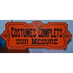 Cartoline publicitaire / vetement homme / tailleur / costume complet sur mesure