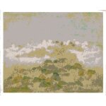 Carton d'invitation de l'exposition de zoran music  oeuvres 1945 - 1981  a la galerie ditesheim en 1981 ...