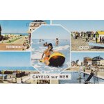 Cayeux - sur - mer - somme - plage - jardin d'enfants - les premiers bikinis oranges sur des chevaux ...