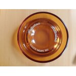 Cendrier en verre fum� whisky scotch ballantines