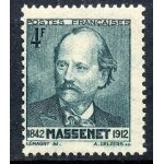 Centenaire de la naissance du compositeur jules massenet ann�e 1942 n 545 yvert et tellier luxe