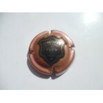 Champagne bollinger ecusson contour or .