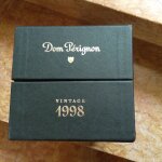 Champagne dom perignon vintage 1998