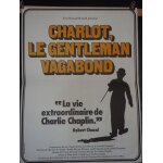 Charlot, le gentleman vagabond - 1976 - affiche originale pli�e 40 x 60 - charlie chaplin - documentaire ...