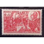 Charte du travail 4f + 6f rose (impeccable n 608) neuf * * luxe (= sans trace de charnière) - france ... Charte du travail 4f + 6f rose (impeccable n 608) neuf * * luxe (= sans trace de charnière) - france ...