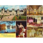 Ch�teau de fontainebleau - la cour des adieux - l'�tang des carpes - la salle de bal - la salle du tr�ne ...