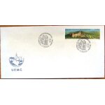 Ch�teau du haut - koenigsbourg timbre oblit�r� avec cachet 1er jour sur enveloppe