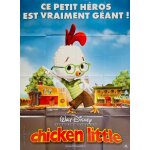 Chicken little - affiche originale de cinéma - format 120x160 - de mark dindal avec les voix de lorant ... Chicken little - affiche originale de cinéma - format 120x160 - de mark dindal avec les voix de lorant ...