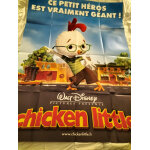 Chicken little - v�ritable affiche de cin�ma - etat neuf, jamais affich�e. dimensions 120x160 cm - film ...