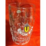 Chope a bi�re ancienne union - bier 25 cl avec sigle  u  - 500 gr ref ll1