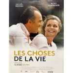 Les choses de la vie - v�ritable affiche de cin�ma pli�e - format 40x60 cm - de claude sautet avec michel ...