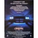 Christine - john carpenter - stephen king - keith gordon - affiche de cin�ma pli�e 160x60 cm