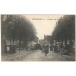 Cin�matographe forain - 1 carte postale originale 9x14 cm - roulotte barraque foraine cin�ma path� sur ...