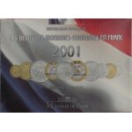 Coffret 2001 bu les dernires monnaies courantes en franc